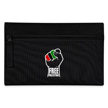 Free palestine - Pencil Case - black - Front
