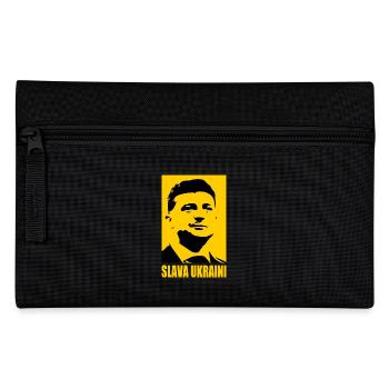 Slava ukraini - Pencil Case - black - Front