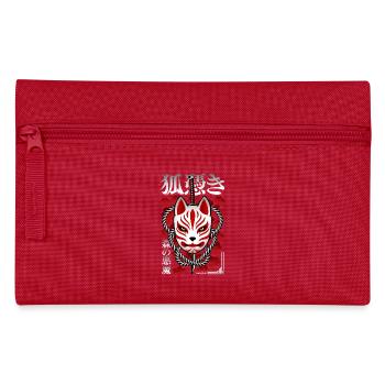 Japan Kitsune - Walddämon - Federtasche - Rot - Vorne