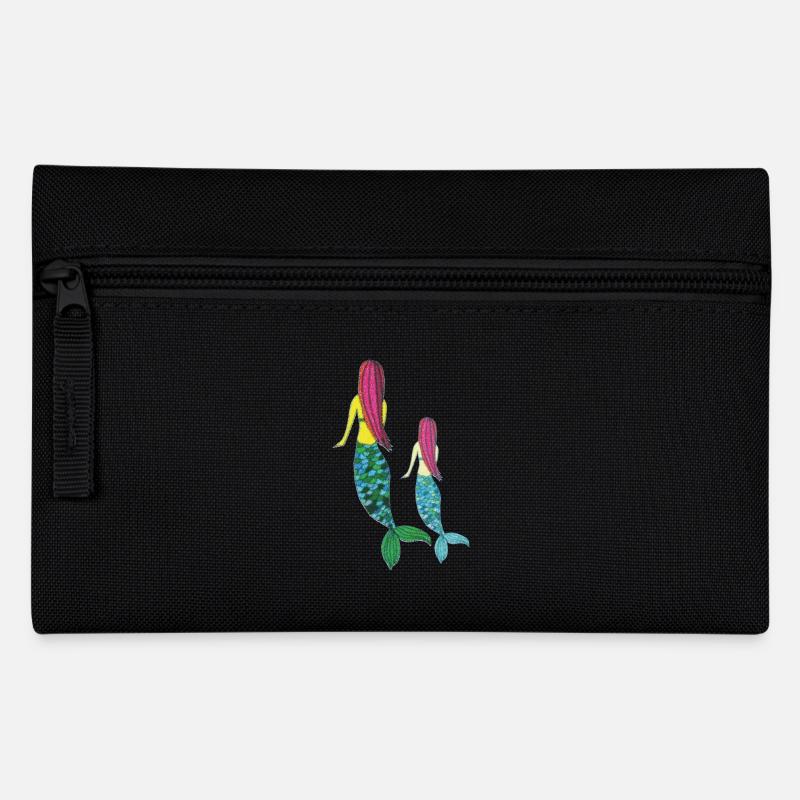 Sea Junior Grey Mother Daughter - Pencil Case - black