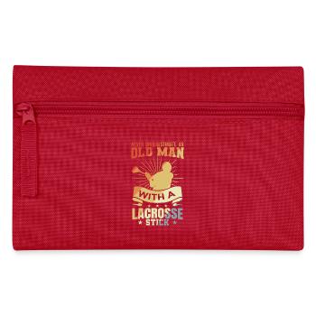 Lacrosse Großvater - Federtasche - Rot - Vorne