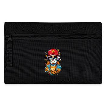 Sugar Skull - Pencil Case - black - Front