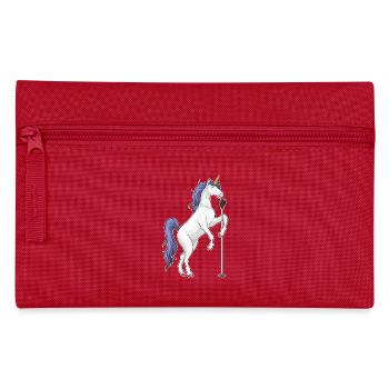 Chant du micro du chanteur licorne - Trousse - rouge - Devant