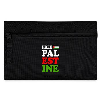 Free palestine - Trousse - noir - Devant