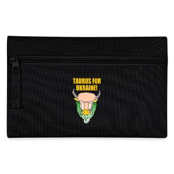 Taurus for ukraine - Federtasche - Schwarz - Vorne