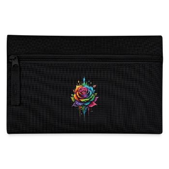 Mehrfarbig Rosa - Federtasche - Schwarz - Vorne