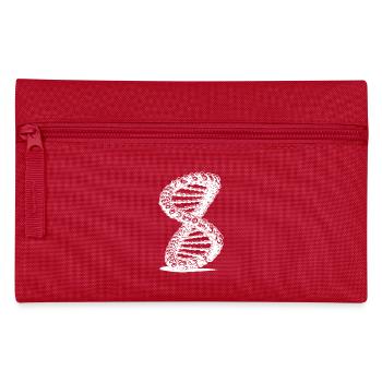 Twisted Möbius Loop Chain DNA Möbius Ribbon - Pencil Case - red - Front