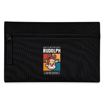 Rudolph - Federtasche - Schwarz - Vorne