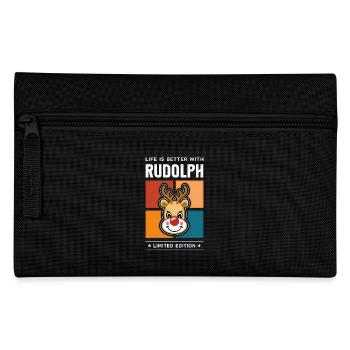Rudolph - Federtasche - Schwarz - Vorne