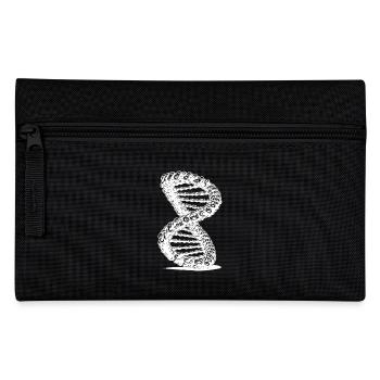 Möbiusschleife Geschwungene Ketten DNA - Federtasche - Schwarz - Vorne