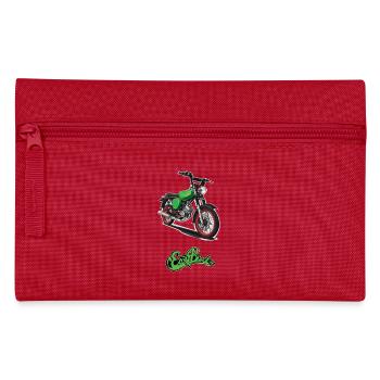 S51 (vert) // Illustration - Trousse - rouge - Devant