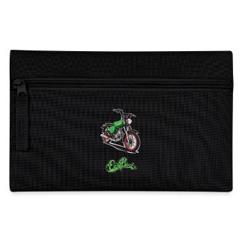 S51 (green) // Illustration - Pencil Case - black - Front