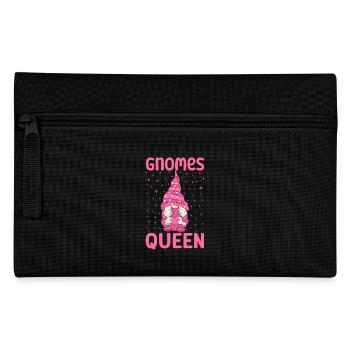 Garden Gnome Costume Gnomes Queen Gnome - Pencil Case - black - Front