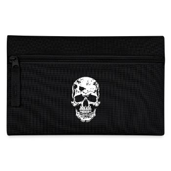 Skull - Pencil Case - black - Front