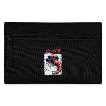 Crevettes, le meilleur jeu de mots - Trousse - noir - Devant