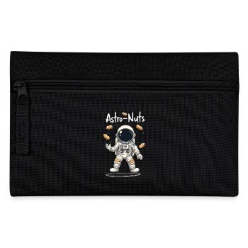 Astro Nuts Astronaut Nüsse für einen Astronauten - Federtasche - Schwarz - Vorne