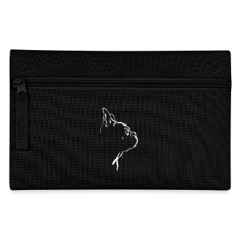 Bouledogue Français Chien Chiens Wilsigns - Trousse - noir - Devant