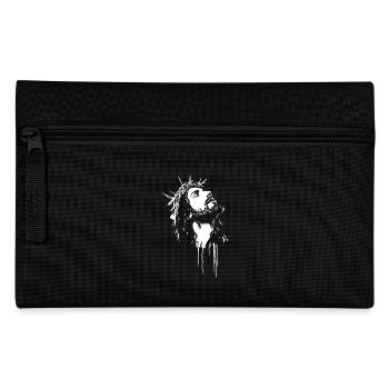 Jesus Christus Religiöses Christlich - Federtasche - Schwarz - Vorne