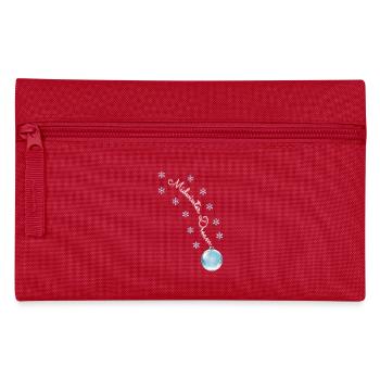 Winter Dreams - Magische Weihnachtskugel - Federtasche - Rot - Vorne