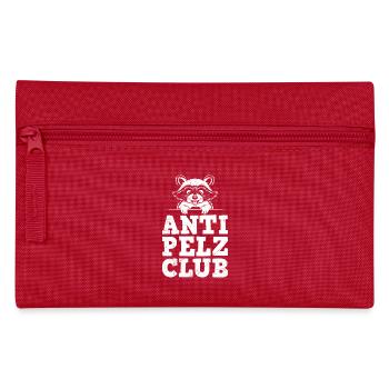 Tierschutz ANIT PELZ CLUB Lustiges - Federtasche - Rot - Vorne