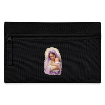 Madonna - La Vierge Marie avec l’Enfant Jésus - Trousse - noir - Devant