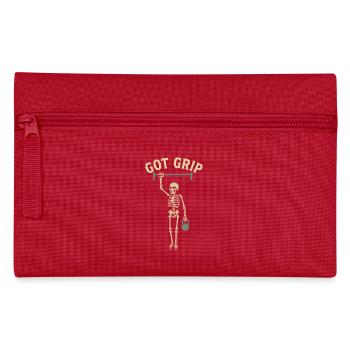 Got Grip Calisthenics Fitness Gym Training Workout - Pencil Case - red - Front