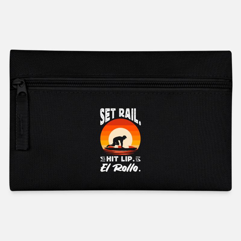 Surfeur Surfeur Bodyboarder - Trousse - noir