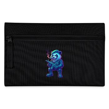 Mercenaire Panda Néon - Trousse - noir - Devant