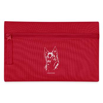 Malinois - Psycho avec un but - Trousse - rouge - Devant