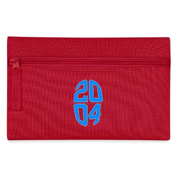 22 JAHRE ALT 2004 22. GEBURTSTAG - Federtasche - Rot - Vorne