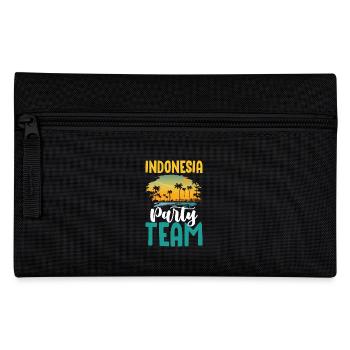 Équipe du Parti indonésien - Trousse - noir - Devant
