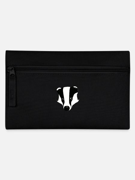 dachs - Federtasche - Schwarz
