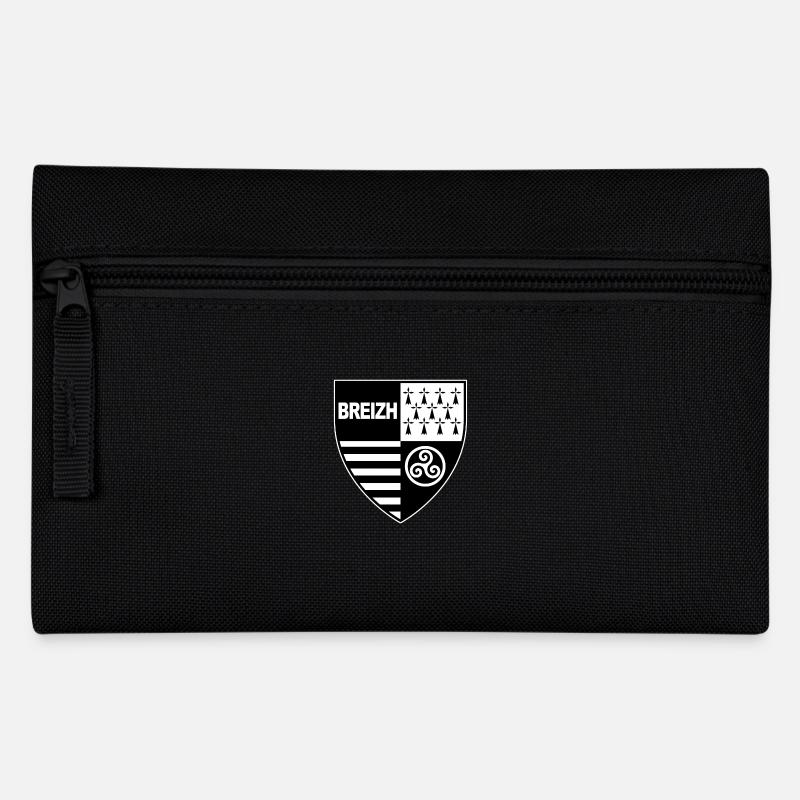 breizh bretagne - Trousse - noir
