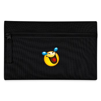 Smiley Smile - Federtasche - Schwarz - Vorne