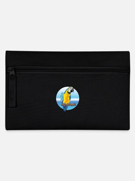 parrot - Pencil Case - black