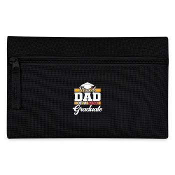 Proud Dad Of A 2023 Graduate Graduation For Men - Pencil Case - black - Front