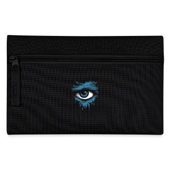 Das geheimnisvolle Auge. Ein Blick aus der Dunkelheit. - Federtasche - Schwarz - Vorne