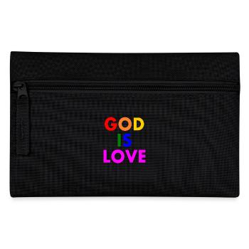 God is love - Trousse - noir - Devant