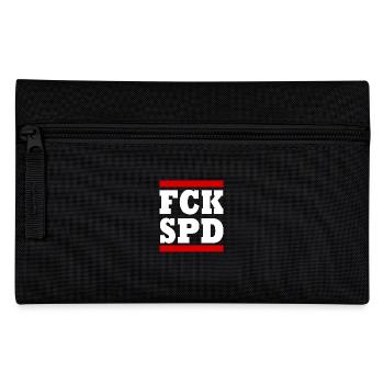 Fck spd - Federtasche - Schwarz - Vorne