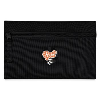 Funk You - Retro-Vibes mit Attitüde - Federtasche - Schwarz - Vorne