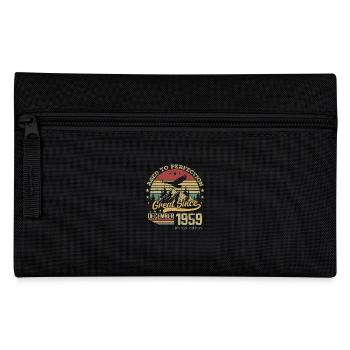 65 years old Aged to Perfection born: December 1959 - Pencil Case - black - Front