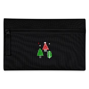 Sapin de Noël - Trousse - noir - Devant