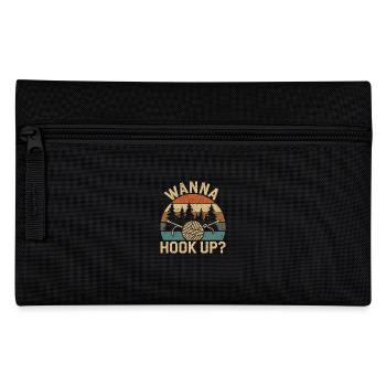 Yarn and humor combined - Pencil Case - black - Front