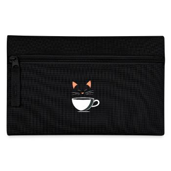 Café Kitty - Pencil Case - black - Front