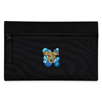 Géométrie du chien - Trousse - noir - Devant