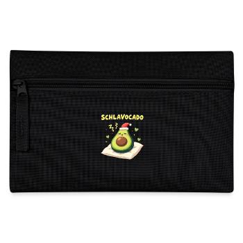 Schlavocado Offiziell Schlafanzug Schlaf Avocado - Federtasche - Schwarz - Vorne