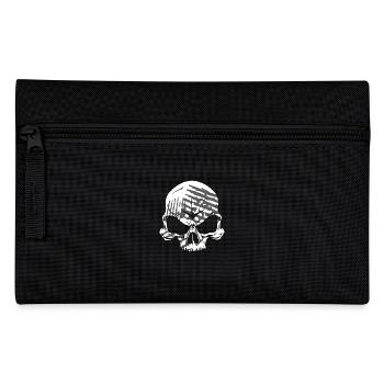Skull - Federtasche - Schwarz - Vorne