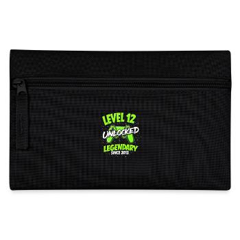 Level 12 - Young Gamer Funny 2013 - Pencil Case - black - Front