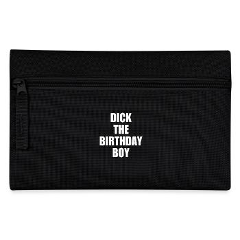 dick the birthday boy - Federtasche - Schwarz - Vorne