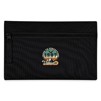 1998 Vintage Retro Anniversary 1998.Edition 2025. - Pencil Case - black - Front